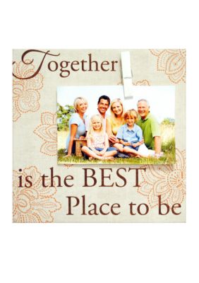 New View Together Canvas Clips 4x6 Frame