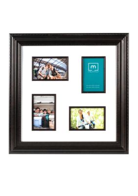 Melannco 4-opening Tortoise Wall Collage 4x6 Frame
