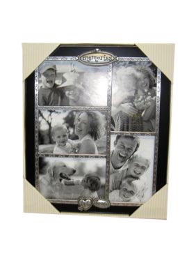 Fetco Home Decor Memories 5-Opening 4x6 Collage Frame