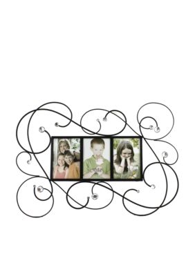 Fetco Home Decor Lyndsay Jewel 3 Opening Horizontal Collage