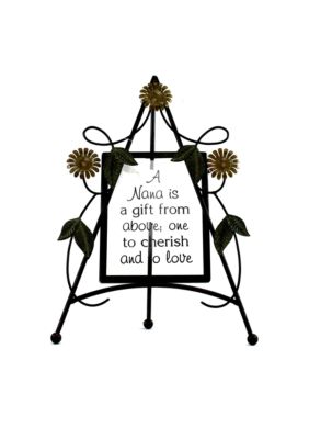 Fetco Home Decor Halle Nana Sentiment Easel