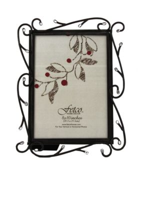 Fetco Home Decor Winter Gervais with Stones 8x10 Frame