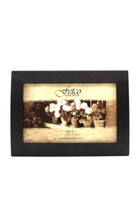 Fetco Home Decor Tuscan Solid Bronze 6x4 Frame