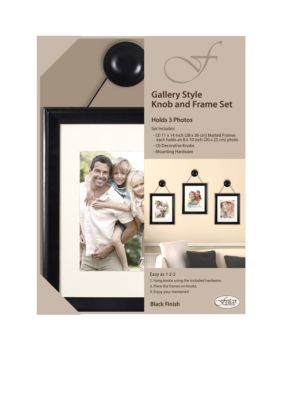 Fetco Home Decor Felda Gallery Style Knob and Frame Set