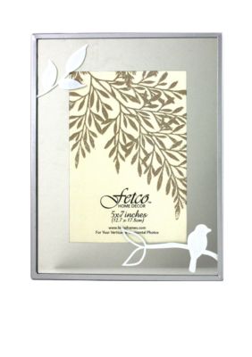 Fetco Home Decor Nicholson, Birds Mirrored 5x7 Frame