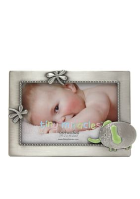 Fetco Home Decor Elephant Pewter 6x4 Frame