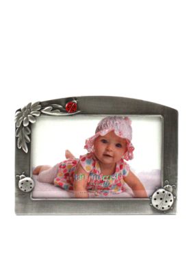 Fetco Home Decor Lady Bug Pewter 6x4 Frame