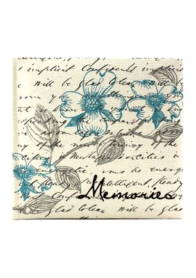 Fetco Home Decor Parisian Floral 2up 6x4 Album