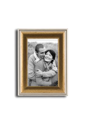 Malden Gold and Silver 4x6 Frame