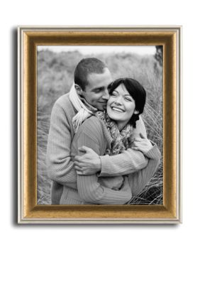 Malden Gold and Silver 8x10 Frame