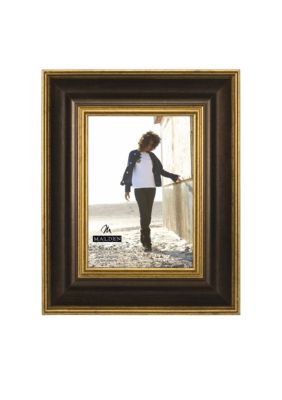 Malden Brown and Gold Wood 5x7 Frame