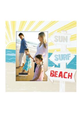 Malden Sun Surf Beach 4x6 Frame