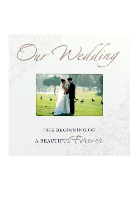 Malden Our Wedding Storyboard 4x6 Frame