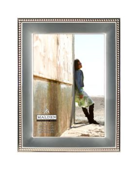 Malden Silver Metal Bead 5x7 Frame