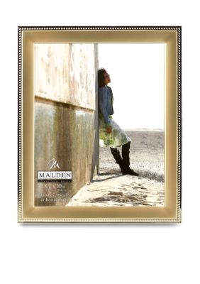 Malden Gold Metal Beaded 8x10 Frame