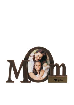 Malden Mom Shaped Sentiment Frame