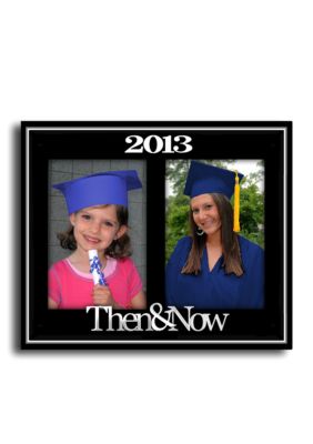 Malden 2013 Then and Now Graduation 4x6 Frame