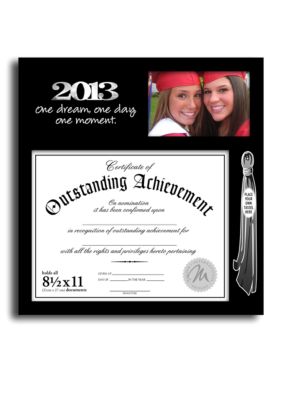 Malden 2013 Graduation Diploma and 4x6 Frame