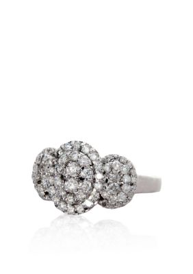Belk & Co. 1 ct. t.w Diamond Cluster Ring in 14k Gold