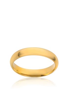 Belk & Co. 10k 4mm Plain Wedding Ring