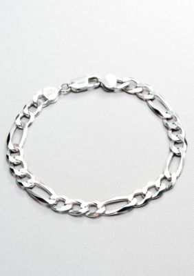 Belk & Co. Sterling Silver Figaro Bracelet