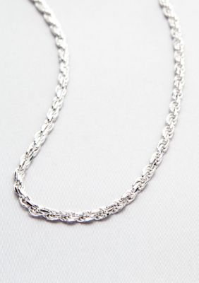 Belk & Co. Sterling Silver Rope Chain