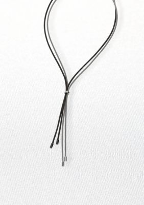 Belk & Co. Sterling Silver Double Strand Y-Necklace