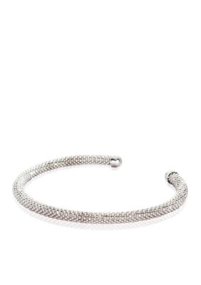 Belk & Co. Sterling Silver Mesh Cuff
