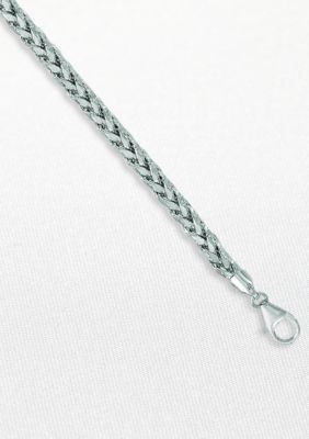 Belk & Co. Sterling Silver Wheat Chain Bracelet