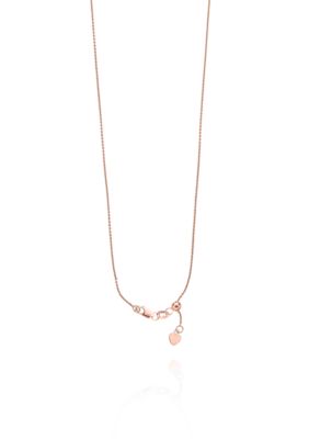 Belk & Co. 14K 22inch Adjustable Cable Chain