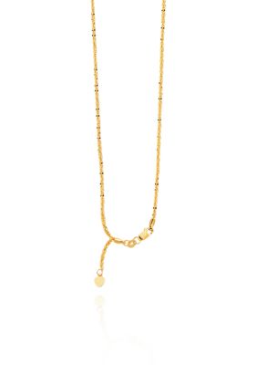 Belk & Co. 14K Yellow Gold Sparkle Chain