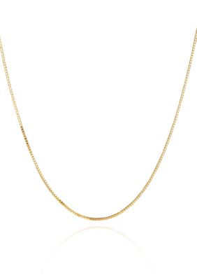 Belk & Co. 14K 18 Inch Box Chain