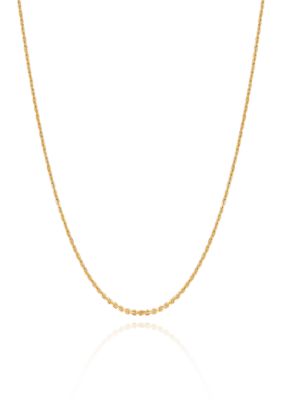 Belk & Co. 14k 18 Inch Cable Chain