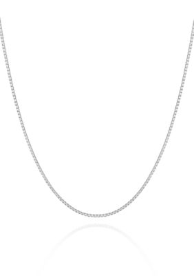 Belk & Co. 14K White Gold Box Chain