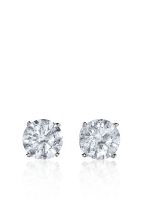 Belk & Co. 1 1/2 ct. t.w. Diamond Stud Earrings