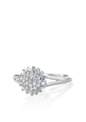 Belk & Co. Diamond Cluster Ring in 10k Gold