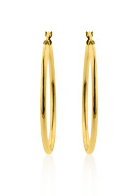 Belk & Co. 14k 35mm Hoop Earrings