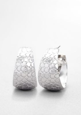 Belk & Co. Sterling Silver Post Hoop Earring