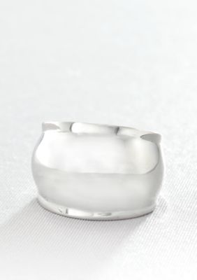 Belk & Co. Sterling Silver Cigar Band Ring