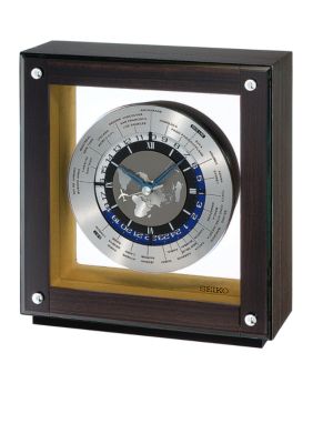 Seiko Dark Wooden Mantel Clock