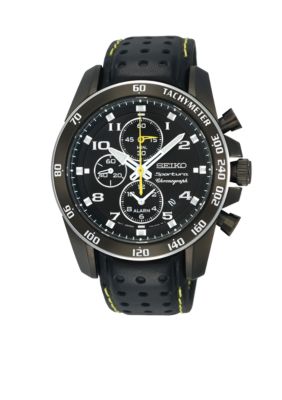 Seiko Men's 100 Meter Sportura Alarm Chronograph Watch