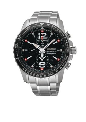 Seiko Men's 100 Meter Sportura - Aviator Alarm Chronograph