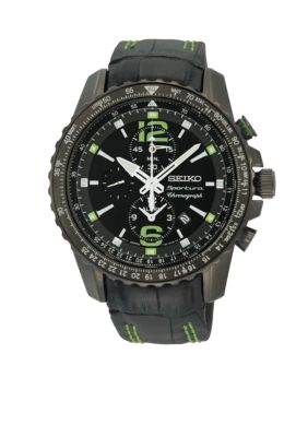 Seiko Men's 100 Meter Sportura - Aviator Alarm Watch