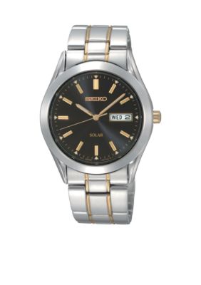 Seiko Mens Two Tone Solar