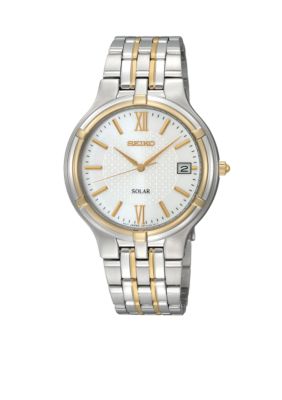 Seiko Mens Two Tone Solar Watch