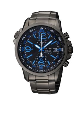 Seiko Men's 100 Meter Solar Adventure Chronograph