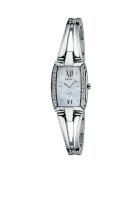 Seiko Ladies 30 Meter Stainless Steel Solar Tressia Watch