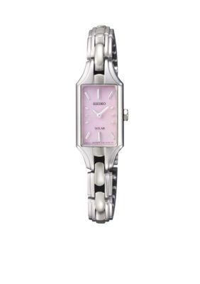 Seiko Women's 30 Meter Stainless Steel Solar Dress Watch