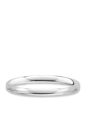 Belk & Co. Children's Sterling Silver Polished Bangle Bracelet