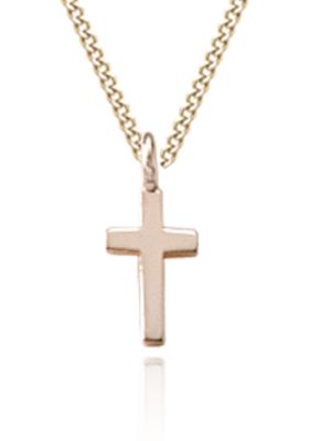 Belk & Co. Baby 14K Polished Cross Pendant